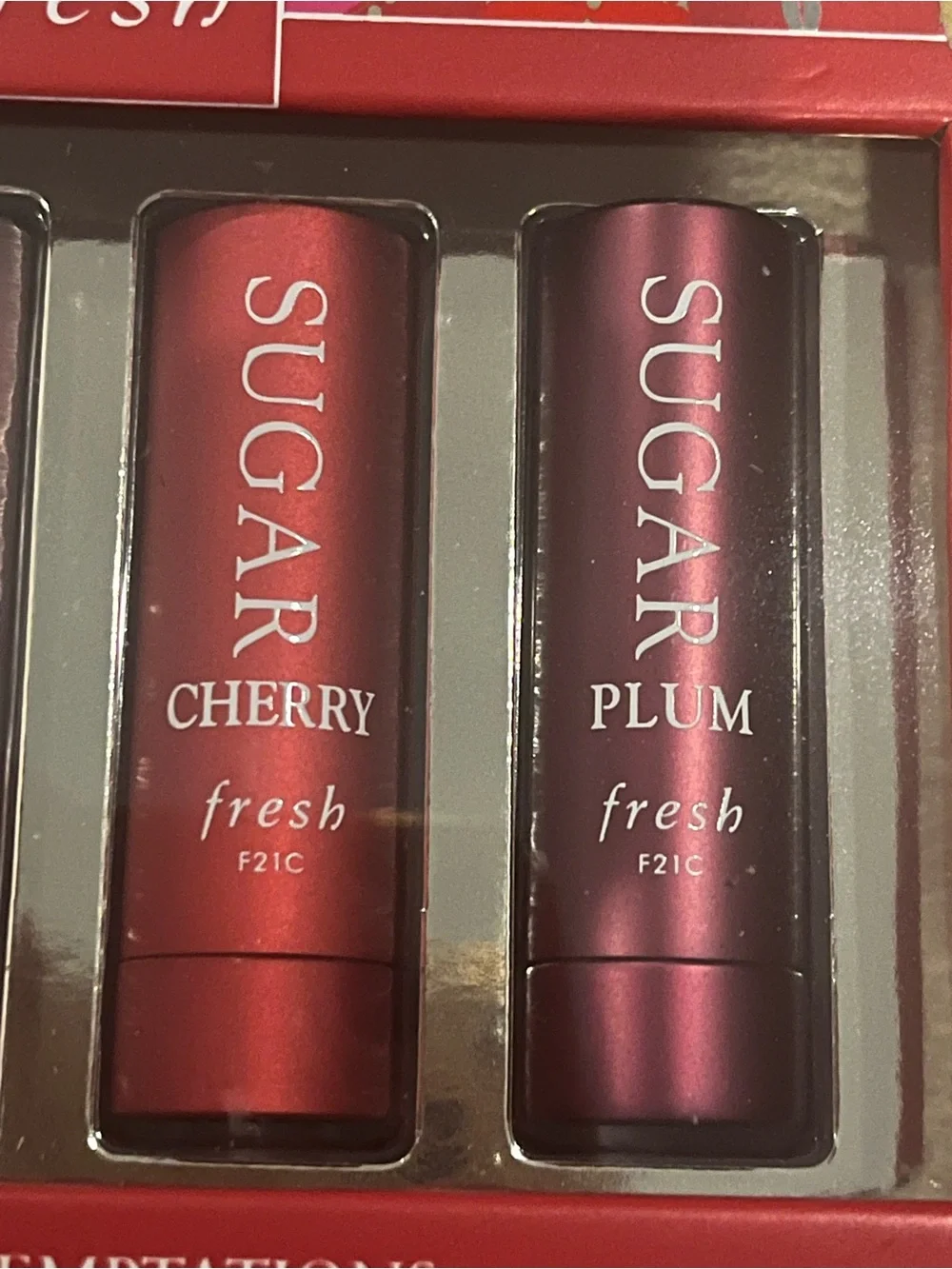 New in box Fresh Sugar Lip Temptations Set